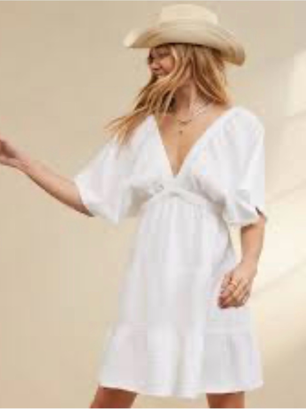 Aerie Women’s White V-Neck Midi Dress XL
NEW NO TAGS